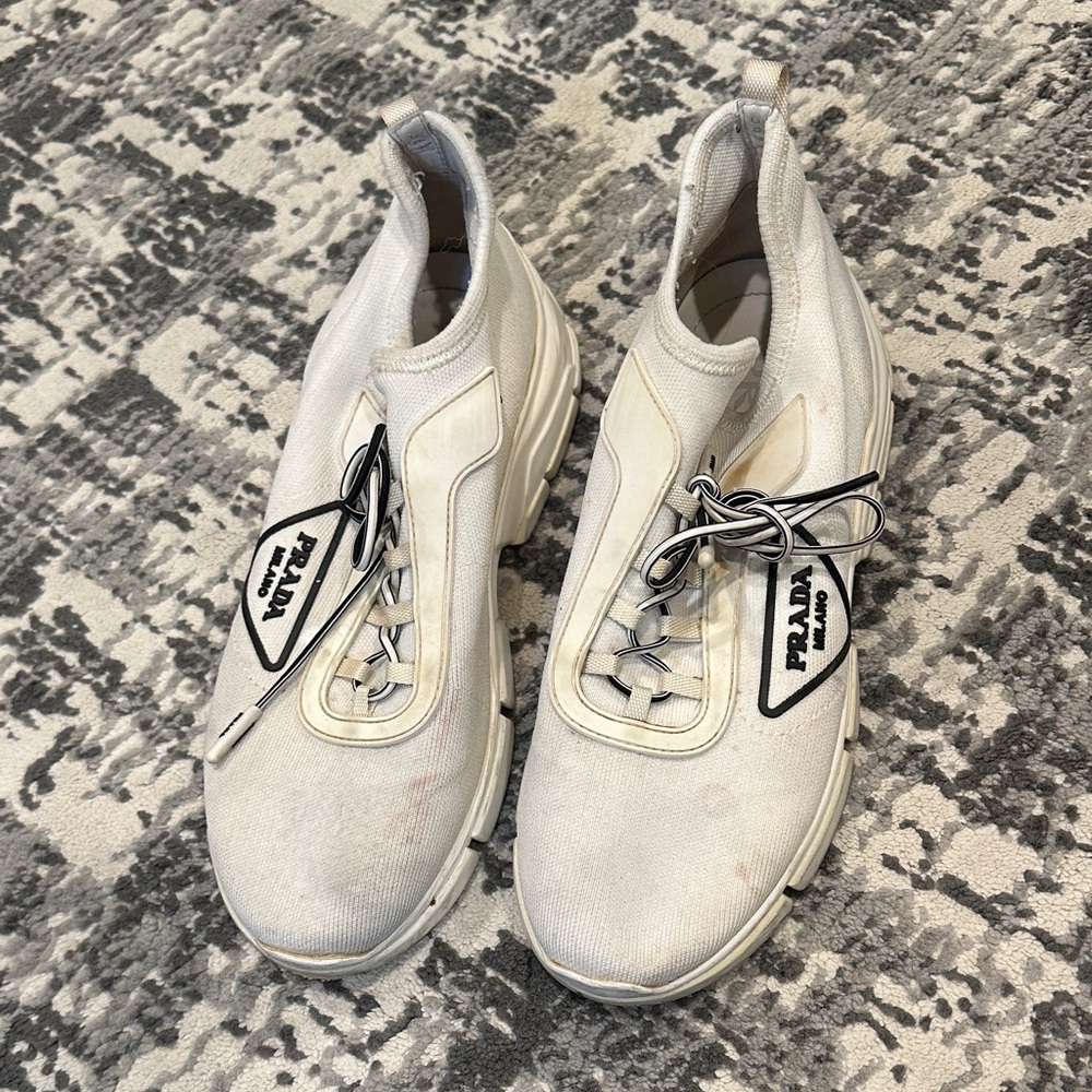Prada White Sneakers